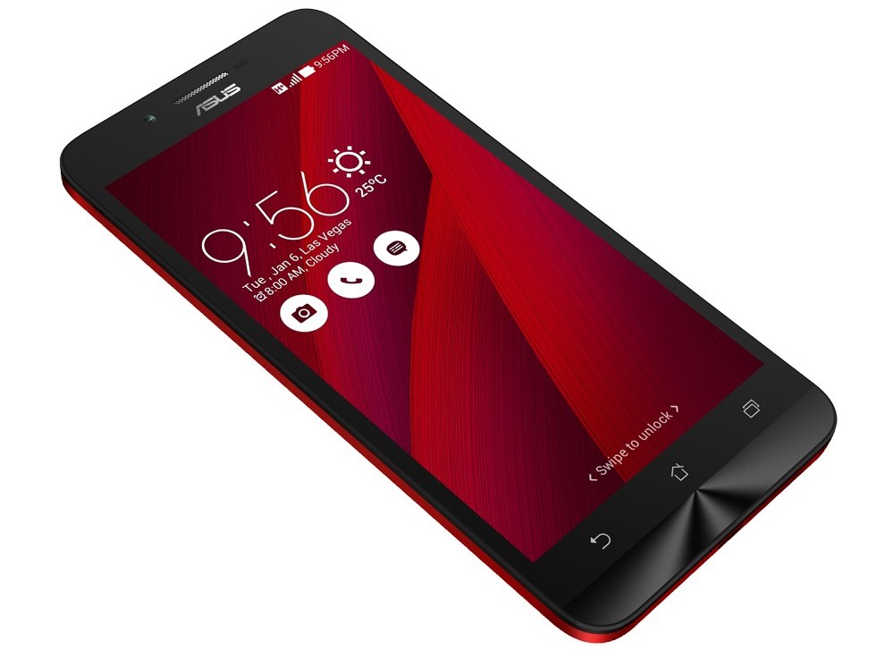Asus Zenfone Go Red-экран фото 1